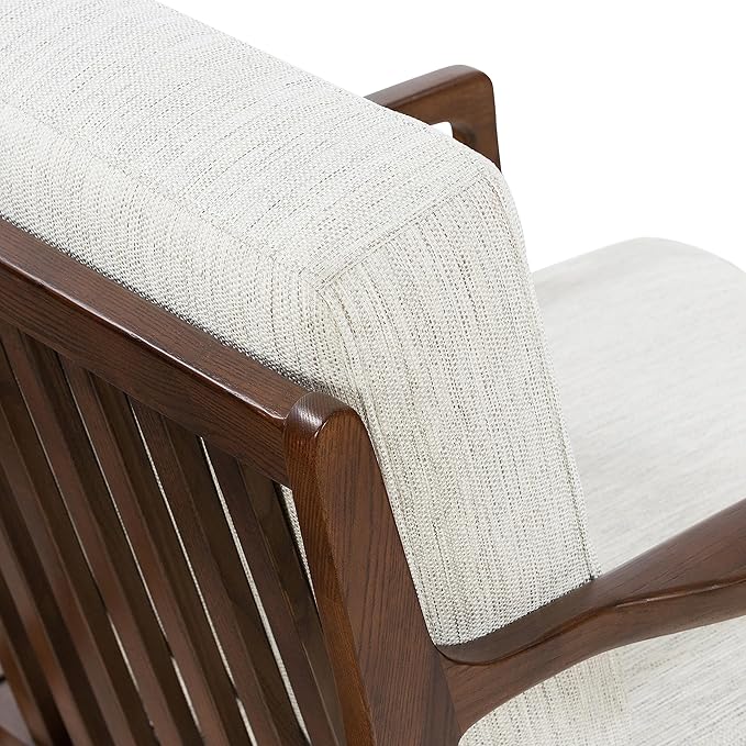 POLY & BARK Verity Lounge Chair, Bright Ash