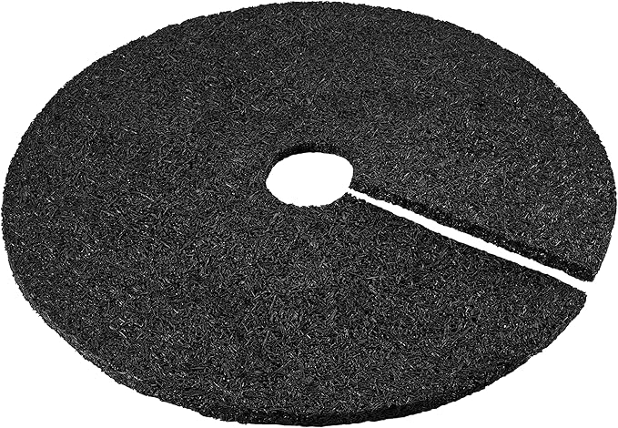 Rubberific 24" Rubber Mulch Tree Ring - 3 Pack (Black)