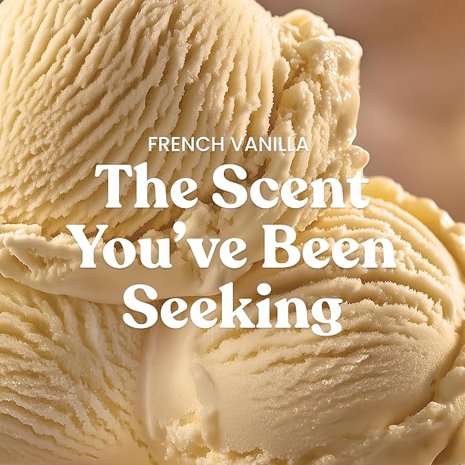 Yankee Candle French Vanilla Scented Candle, 22oz Large Jar with up to 150 Hour Burn Time, Giftable, Holidays