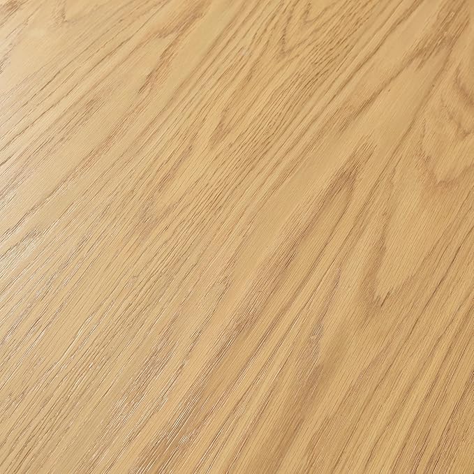 Casaphoria 79" Dining Table for 6, Wood Kitchen Table with Scratch-Resistant Top & V-Shaped Base, Modern Farmhouse Rectangular Dining Table for Living Room, Kitchen, Easy Assembly, Natural Wood