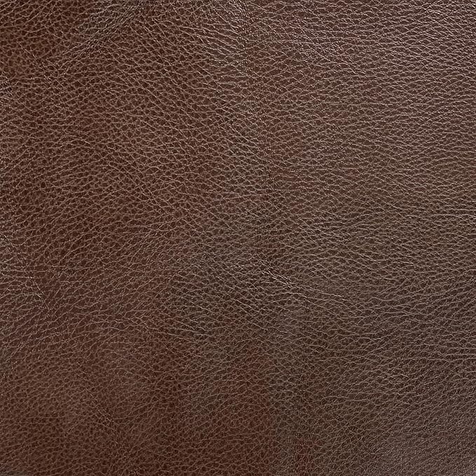 HomePop Modern Metal Frame Accent Chair Home Décor|Accent Chairs for Living Room & Bedroom - Brown Faux Leather