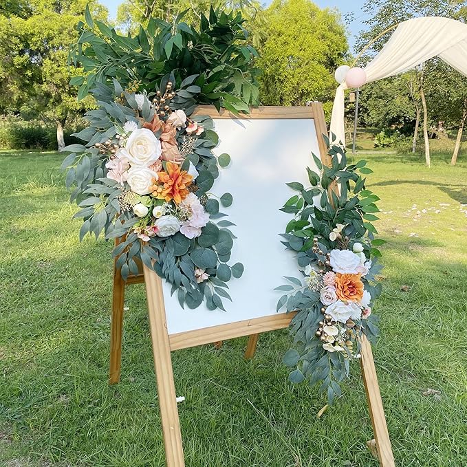 40pcs Italian Ruscus Greenery 68cm Artificial Greenery Stems Leaf Greenery Garland for Wedding Arch Flowers Centerpieces Balloon Arch Home Decor