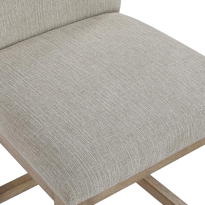 DUHOME Spindle Counter Stools Set of 3 with Padded Spring Seat,Wooden Bar Stools Farmhouse 26 Inch Counter Height Stools Chairs with Spindle Back for Kitchen Island