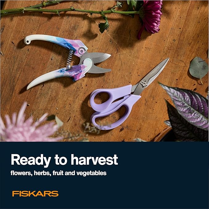 Fiskars Pruner and Veggie Shears Set, Explore Collection