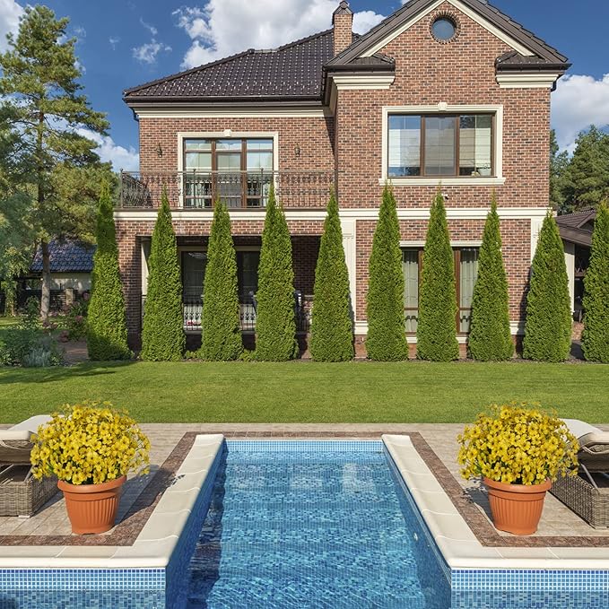 15 Bundles Artificial Flowers Fake Silk Flowers Outdoor UV Resistant Faux Flowers Plastic Fabric Greenery Plants for Hanging Planter Kitchen Home Office Garden Wedding Decoration（Yellow）