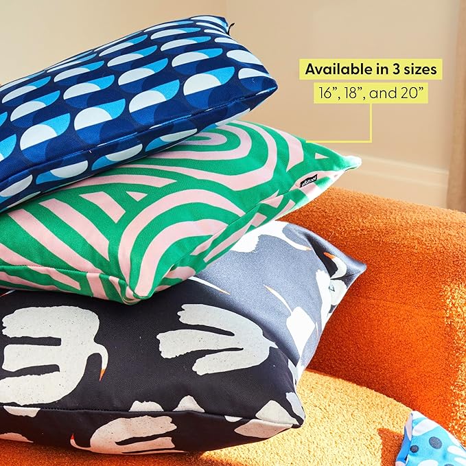 Society6 Exotic Garden V Throw Pillow Insert-Home Decor by Burcu Korkmazyurek, 20" x 20"