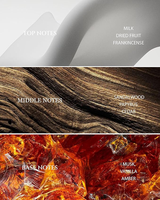 Hotel Scents Diffuser Oil Santal, Luxury Essential Oils for Waterless Diffuser, Aromatherapy Hotel Diffuser Oil for Home & Office, Long-Lasting - 6.76 fl oz (200 mL)