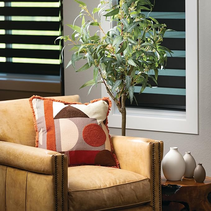 Sullivans Multicolored Ceramic Flower Vase, Modern Home Decor, Vases for Flowers, Centerpieces, Mantle, Tabletop, Accent Table Vase, Kitchen, Living Room, and Office Decor (Set/3) (CM3143)