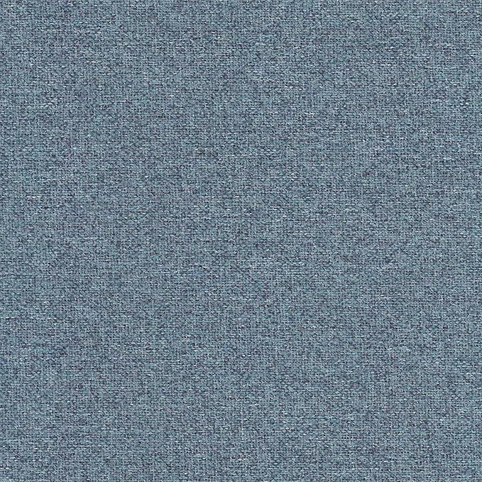 Home Decor | Upholstered Rolled Arm Wingback Accent Chair | Accent Chairs for Living Room & Bedroom | Decorative Home Furniture - Blue Textured Woven