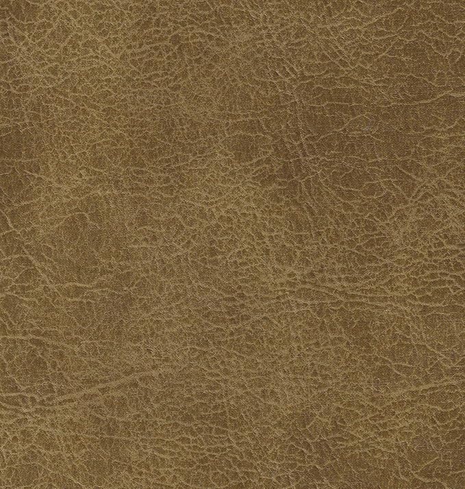 HomePop Modern Swoop Arm Accent Chair - Distressed Brown Faux Leather